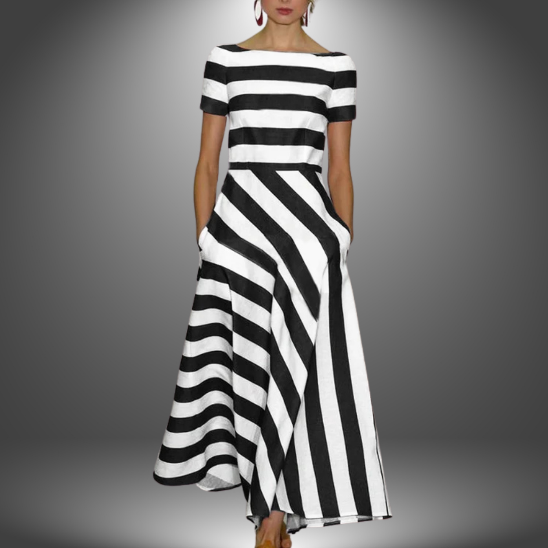 Amanda™ - Gestreepte Jurk