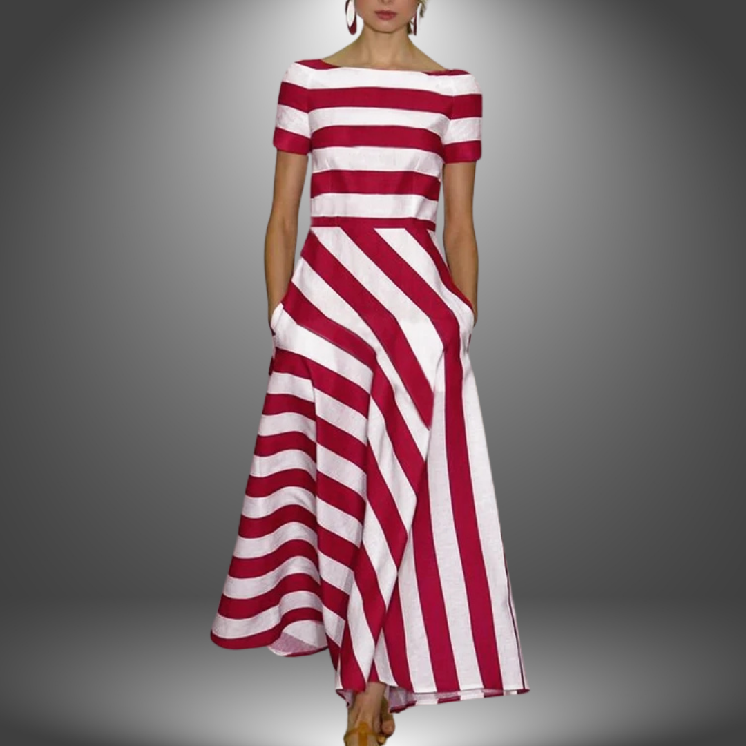 Amanda™ - Gestreepte Jurk