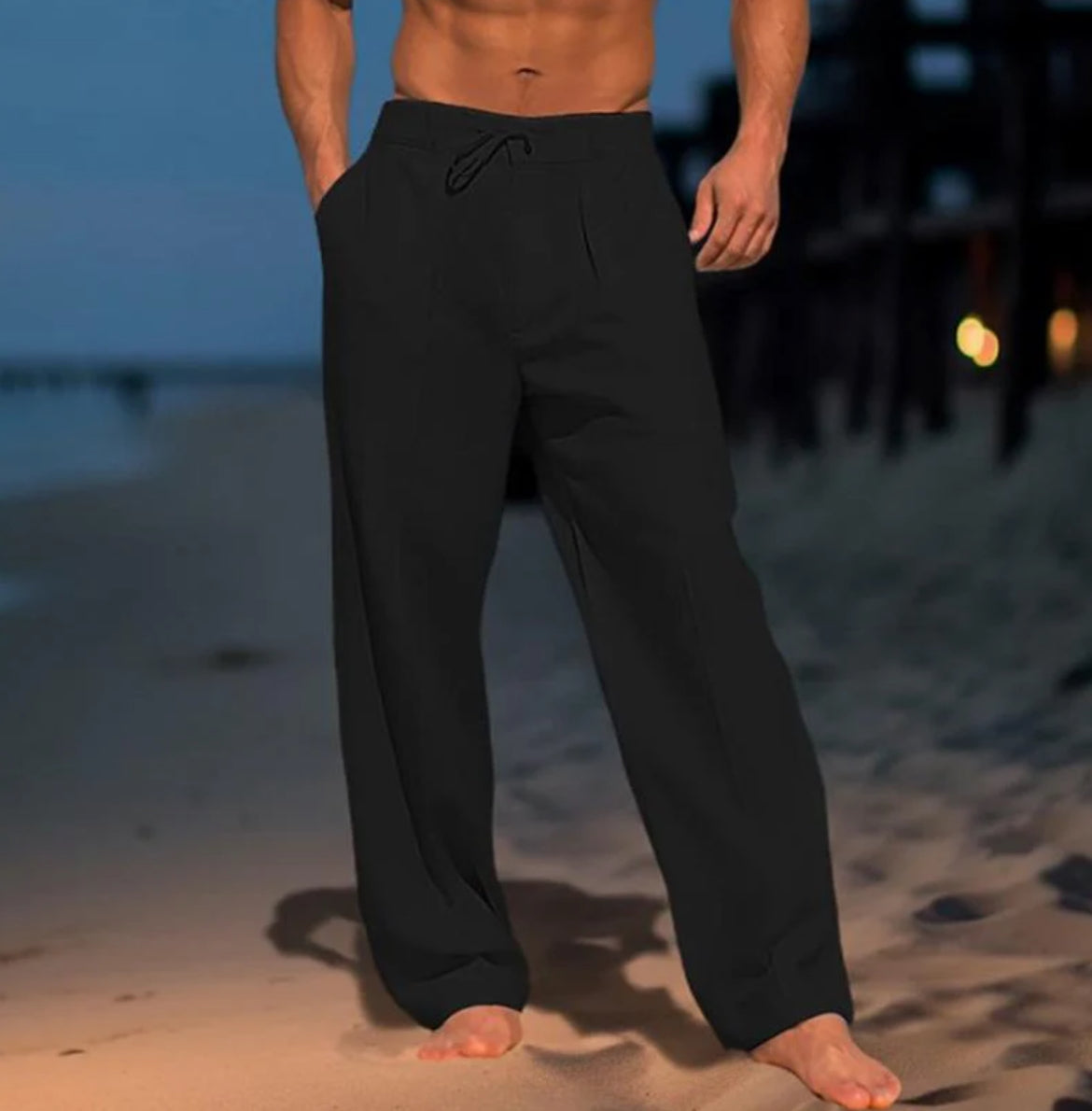 ANDREI - EFFEN LINNEN BROEK