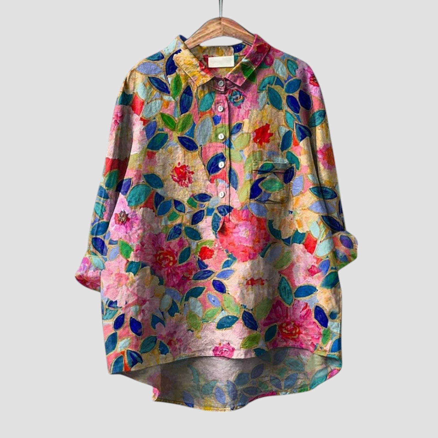ZÉLIA | Comfortabele en Trendy Bloemenblouse