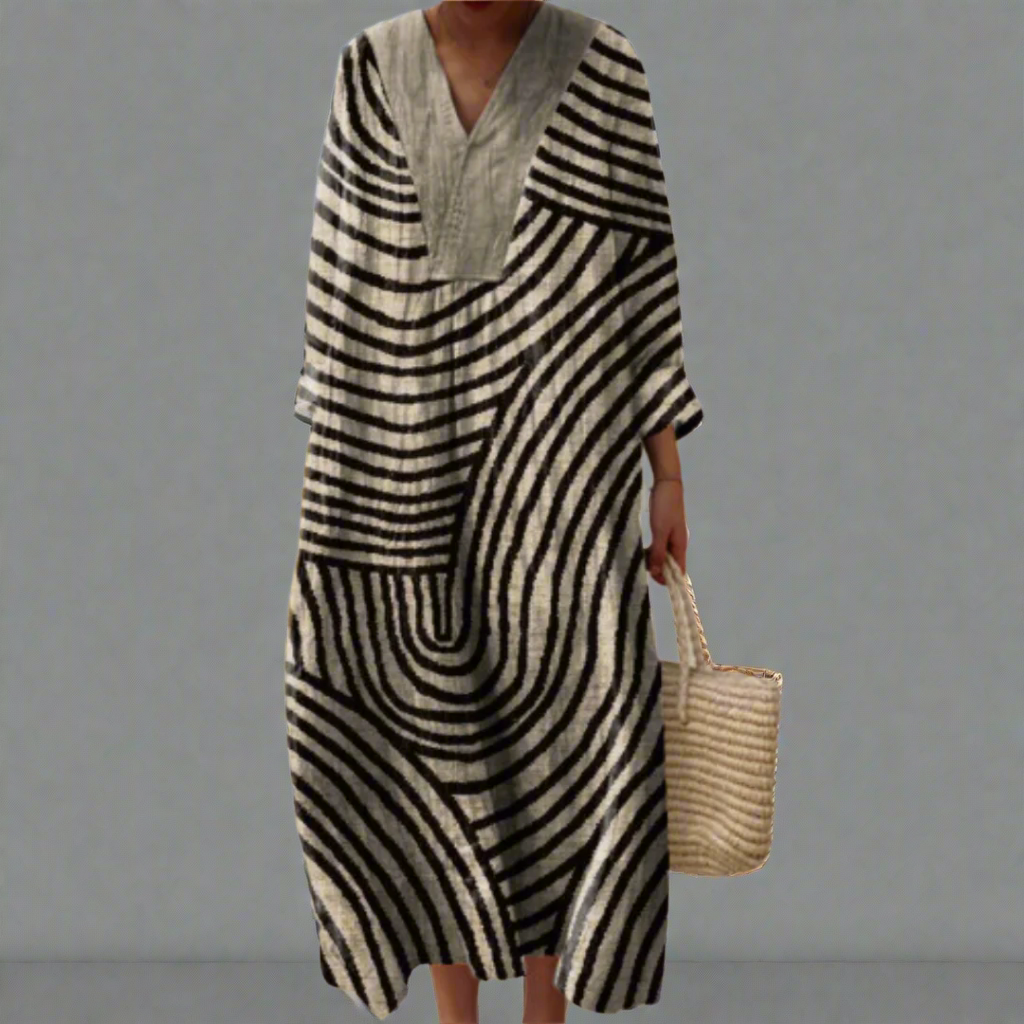 Abigail™ | Elegant geometrisch Abito