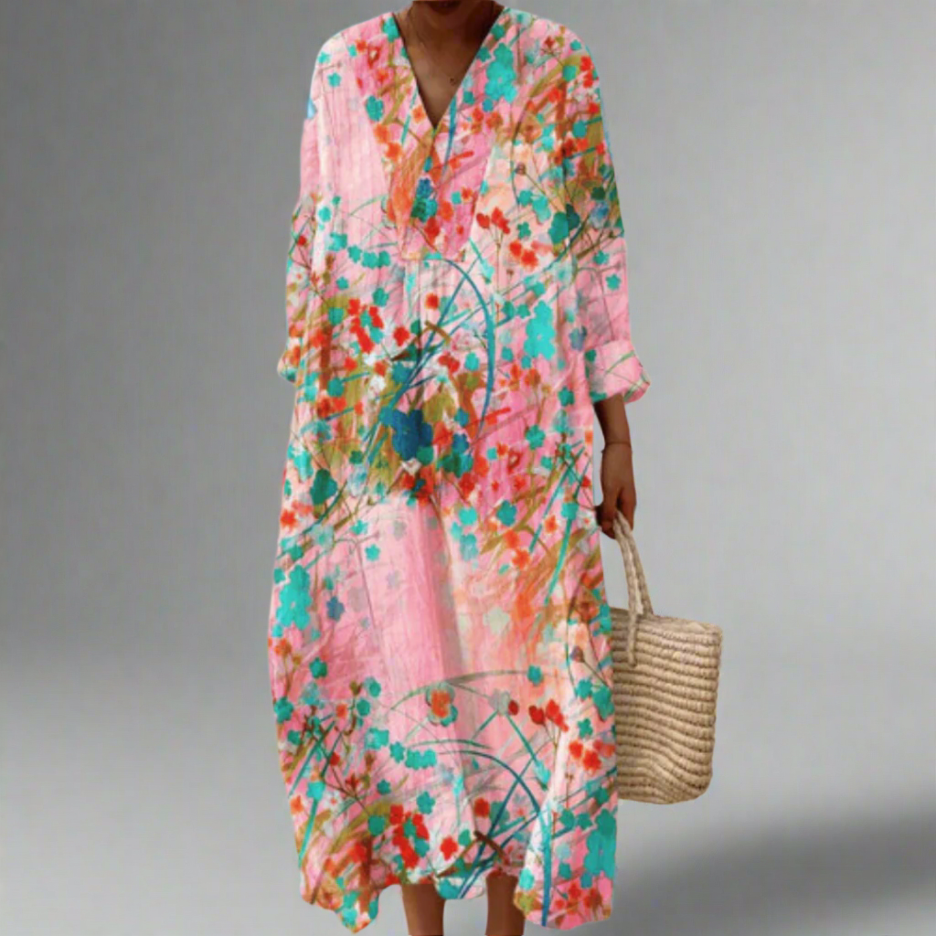 Amy™ | Elegant geometrisch jurkje
